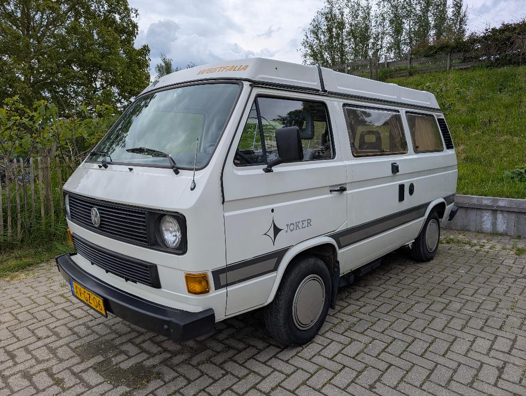 Volkswagen T3 Westfalia Joker 1.6Td 1988 Camper | Hefdak, Volkswagen, Particulier, Luifel, Koelkast